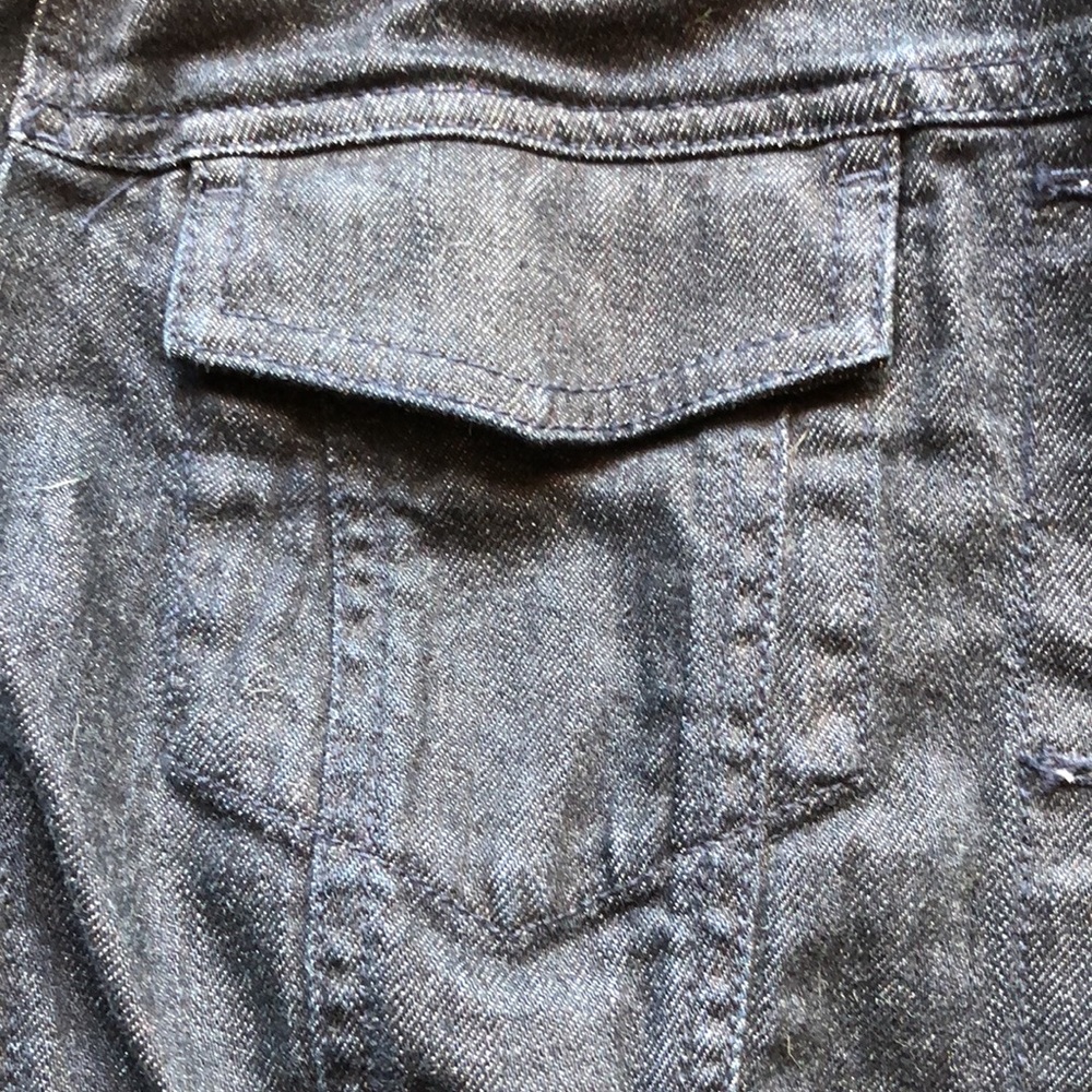 Talbots dark wash jean jacket - Picture 8 of 10